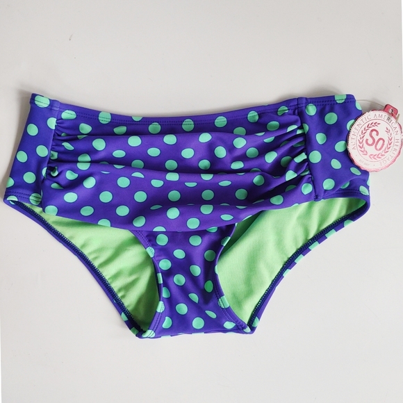 SO Bikini Bottom Polkadot Size Small - Picture 7 of 7